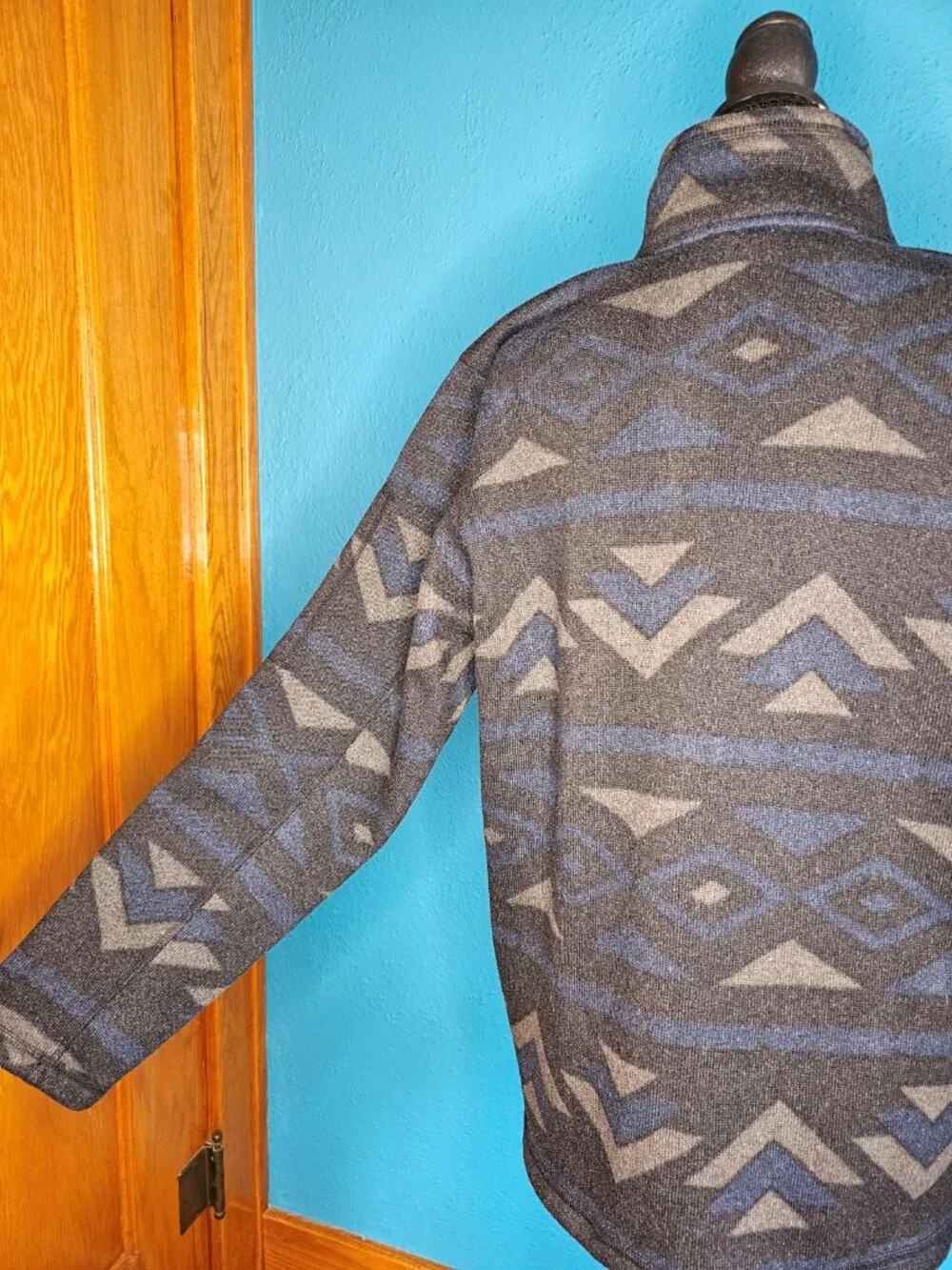 The North Face Men's Gordon Lyons Novelty 1/2 Zip Fleece Aztec Geometric, L